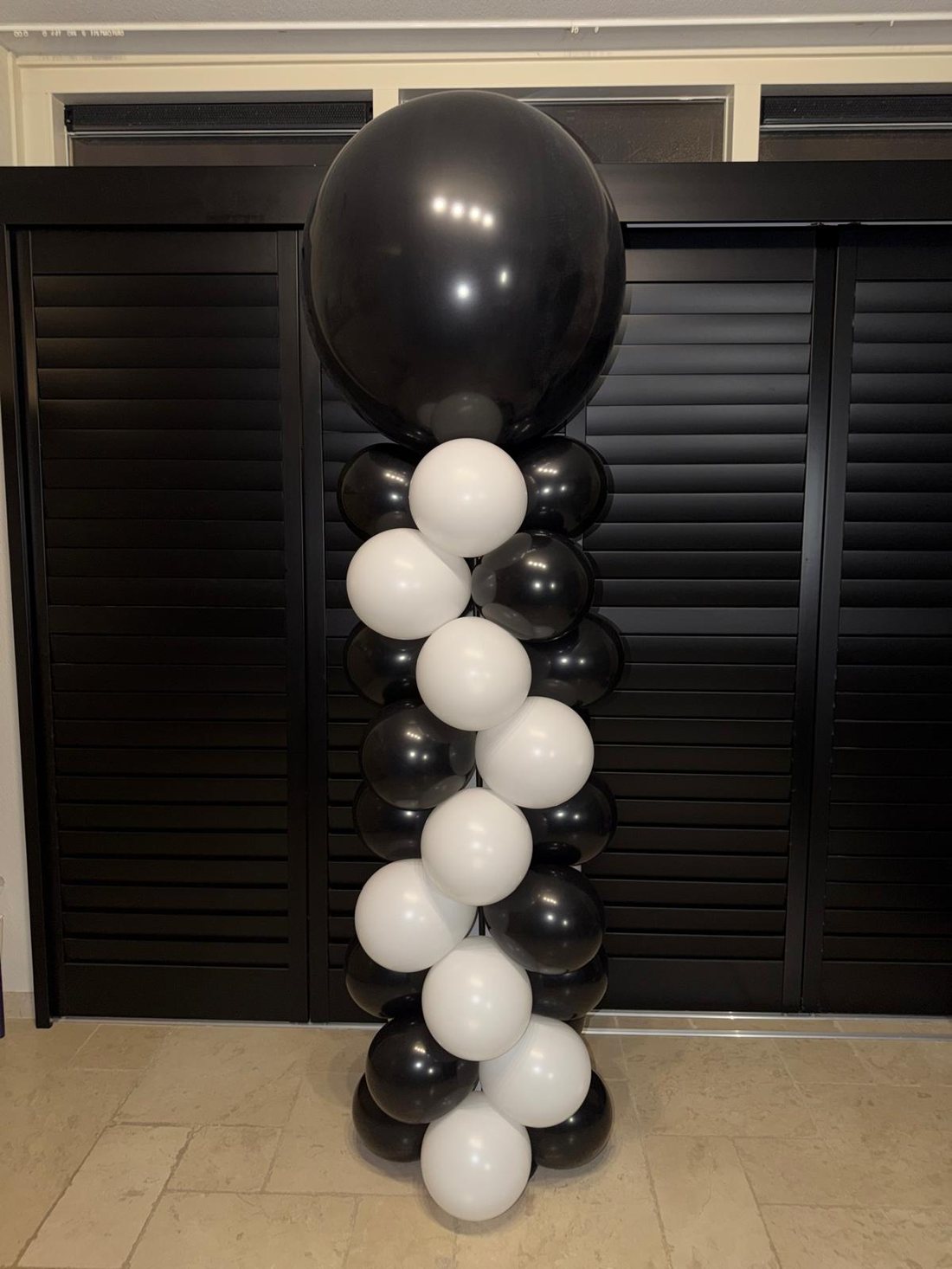 Ballonpilaar sfeerfoto 1
