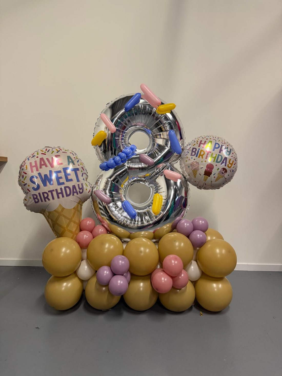 Cijferdecoratie sfeerfoto 3